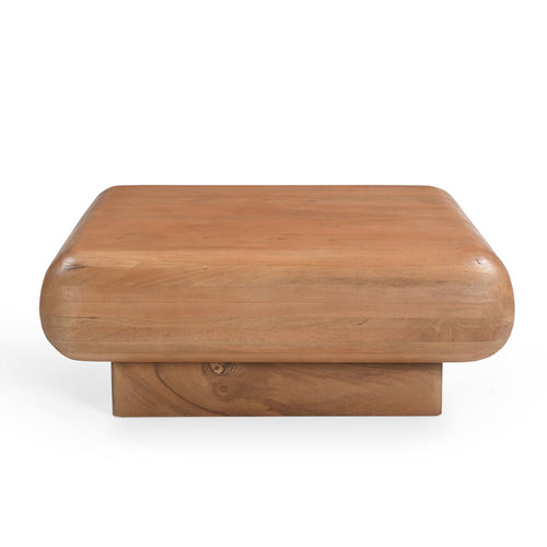 Starfurn Salontafel Fedde - Vierkant Naturel Hout - 80x80x32cm