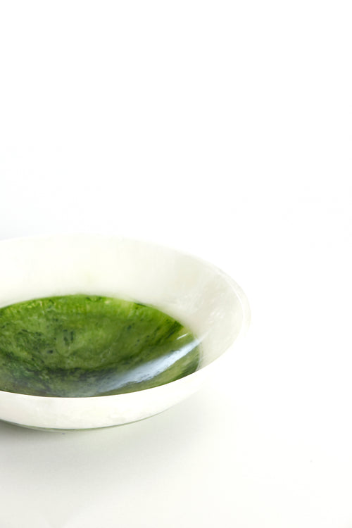 Light & Living schaal BINANGA - Ø26x7.5cm - wit