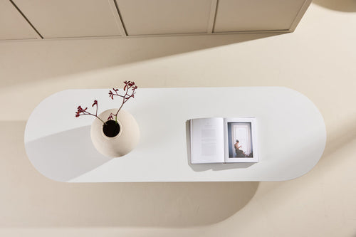 Rebellenclub Salontafel Mahigan - 190 x 60 cm - Creme - vtwonen shop