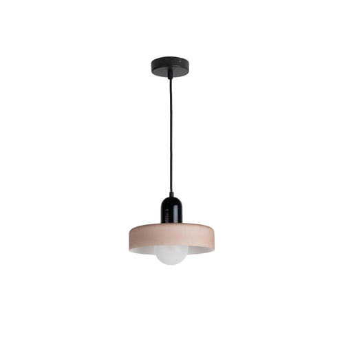 Leitmotiv hanglamp Opaco Grato - grijs - Ø25cm