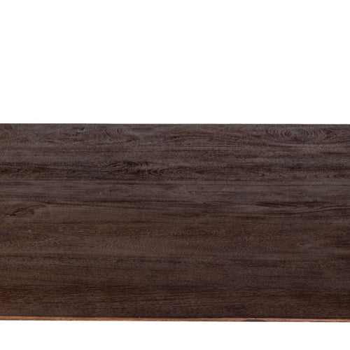 Giga Meubel Eettafel Oslo - Donkerbruin Mangohout - 160x90x76cm