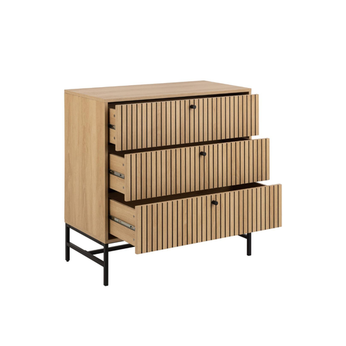 Rebellenclub Dressoir Risley - 81 x 80 cm - Licht Eiken - vtwonen shop