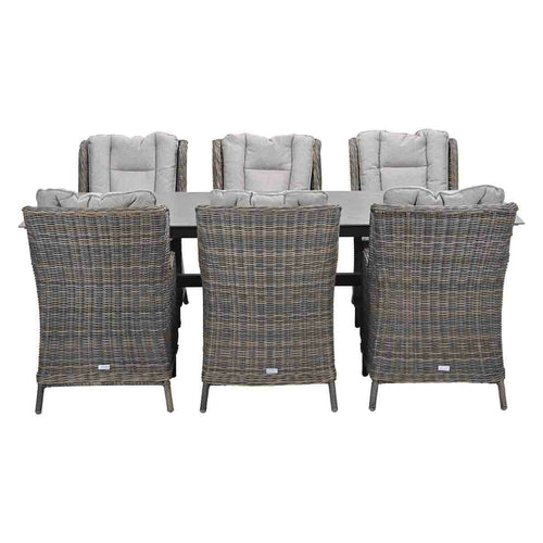 Garden Impressions tuinset Marbella - Sintra - Napoli sand - 240x100 cm - 7-delig