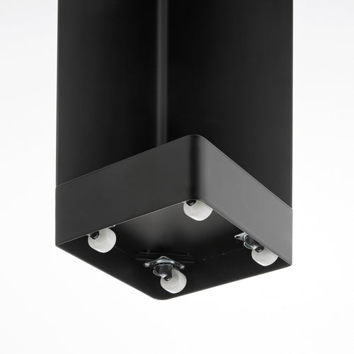 Yamazaki Tower Toiletrolhouder op wielen smal - Zwart - vtwonen shop