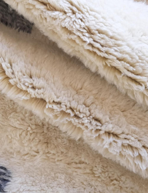 AFK Living vloerkleed Berber - handgemaakt - Wol - 218 x 292 cm