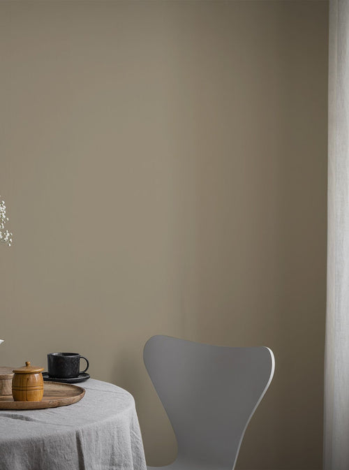 Duro Wallpaper behang effen beige - 53 cm x 10.05 m - 662193 - vtwonen shop