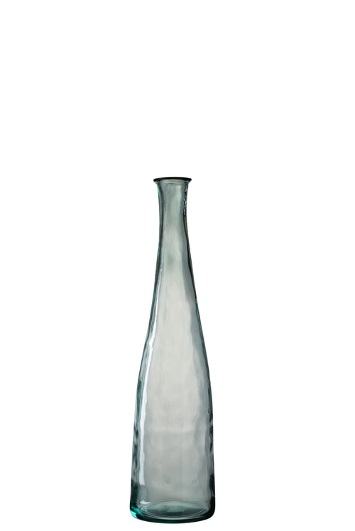 J-Line vaas Noah - glas - transparant - small - 80 cm hoog - vtwonen shop