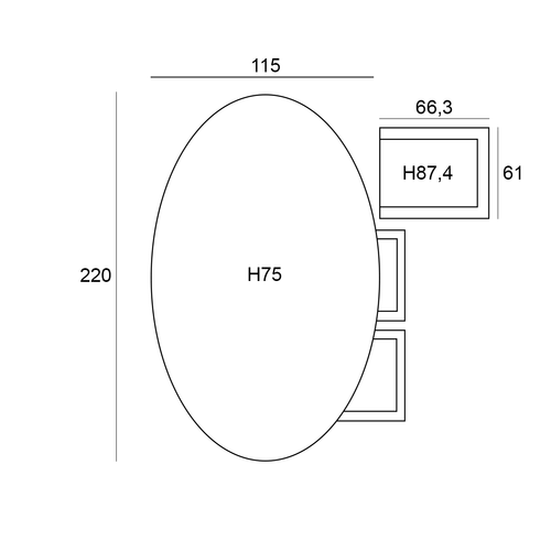 Garden Impressions tuinset Kalibo - Tulli natural 7-delig - vtwonen shop