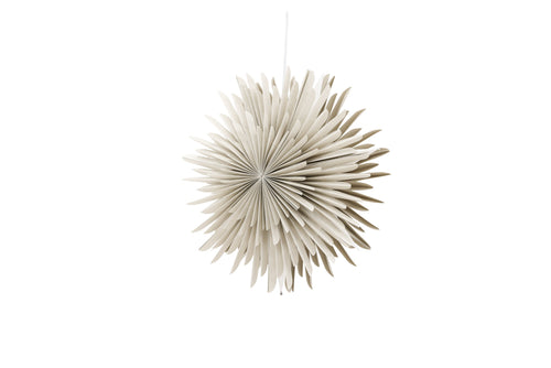 Rebellenclub Hanglamp Osaga - beige - Ø 46 cm