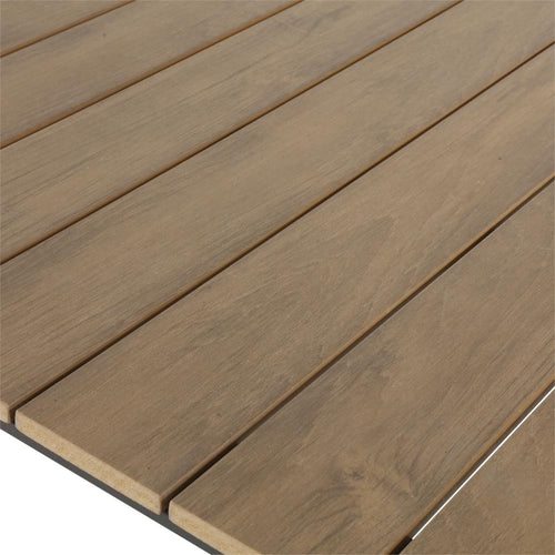 Lesli Living tuintafel Arezzo - zwart - 200x90x74cm
