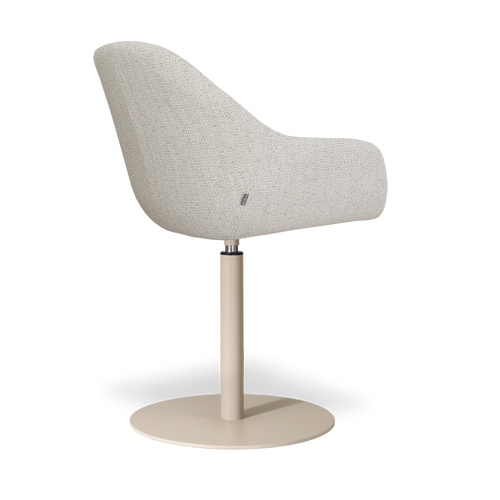 Nolon Niva-Mae tulp eetkamerstoel beige gemêleerd - beige onderstel