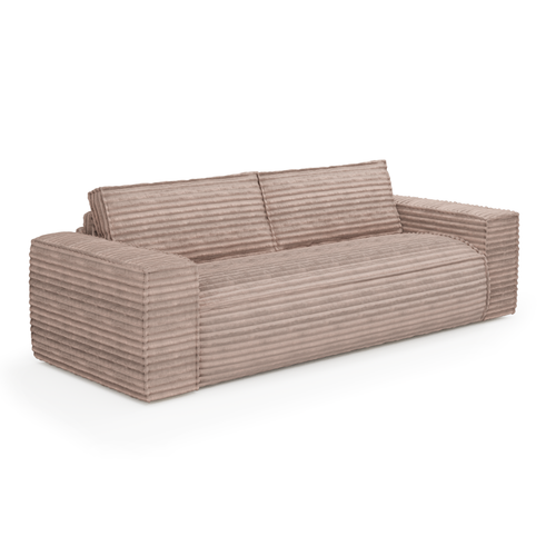 Sia Home - Rechte slaapbanken JOAN - Corduroy - Mol - 234cm - vtwonen shop