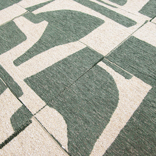 Louis De Poortere vloerkleed Sea Spray - groen - 200x280cm - vtwonen shop