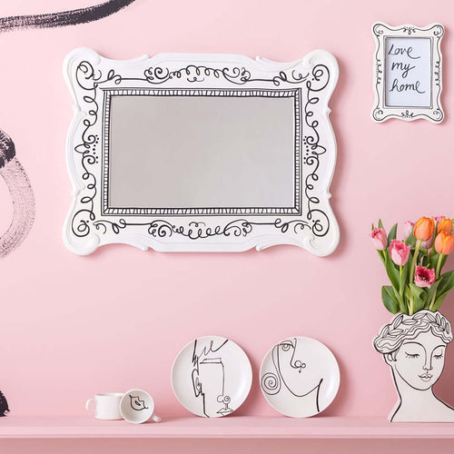 Kare Design Koffie Kopjes Viso man (4/set)