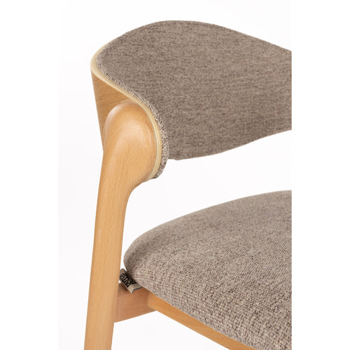 Dutchbone Babington Counter/ Barkruk 65 cm Naturel - Set van 2 - vtwonen shop