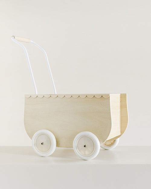 Petite Amélie Houten Poppenwagen – La Parisienne