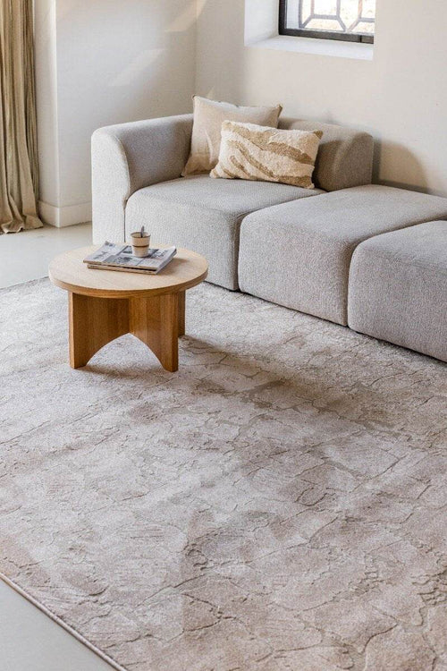 Interieur05 Vloerkleed Cairt Geel/beige - 200 x 290 cm