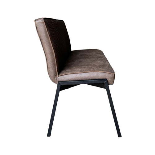 Starfurn Eetkamerbank Tivoli - Bruin Leer - 155x56x88cm