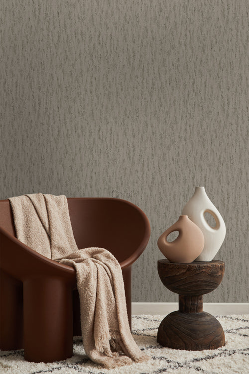 Origin Wallcoverings behang travertin natuursteen bruin - 53 cm x 10,05 m - 347589 - vtwonen shop