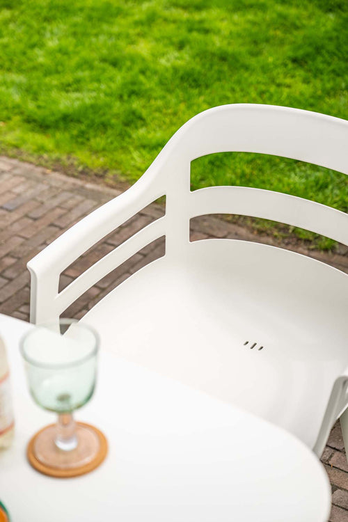 Garden Impressions Ceasar tuinstoelen set van 4 zand