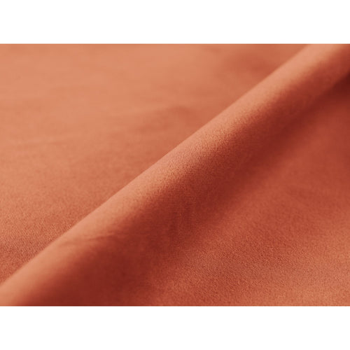 Cosmopolitan Design - Panoramische hoekbank Chicago 7-zits, flueel koraal - 263x375x78cm