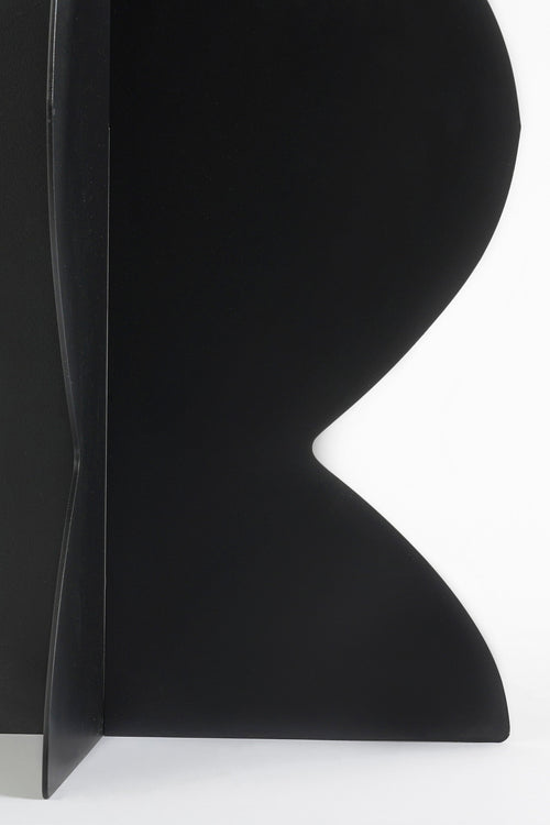 Mica Decorations Rafi Bijzettafel - H50 x Ø40 cm - IJzer - Zwart - vtwonen shop