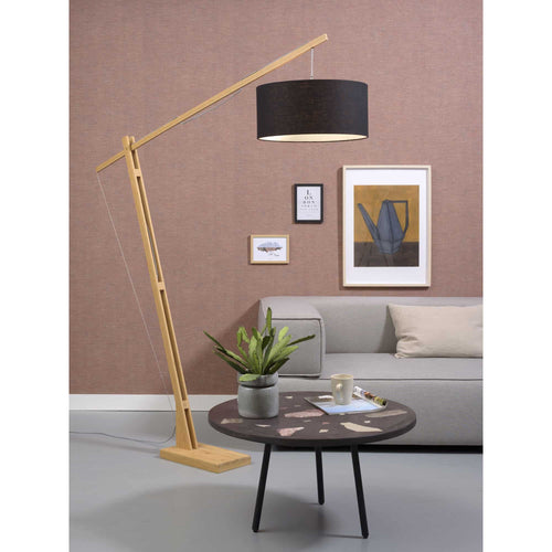 GOOD&MOJO vloerlamp Montblanc - bruin - Ø47cm - vtwonen shop