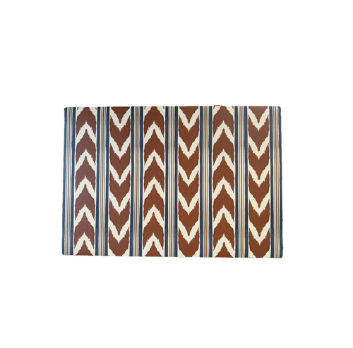 Catchii Placemat Edgy Ikat bruin - vtwonen shop