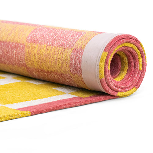 Louis De Poortere vloerkleed Cupcake - geel - 240x340cm