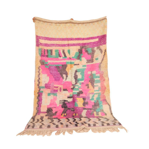 AFK Living vloerkleed Berber - handgemaakt - Wol - 300 cm x 400 cm