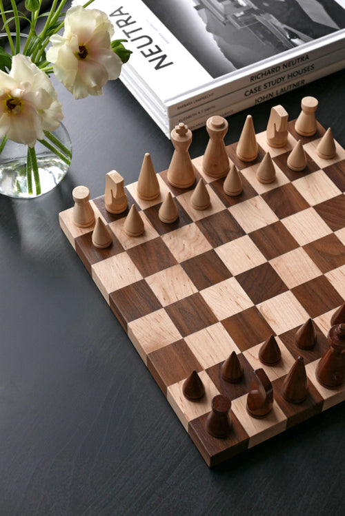 Printworks Spel - Chess Wood - The Minimalist