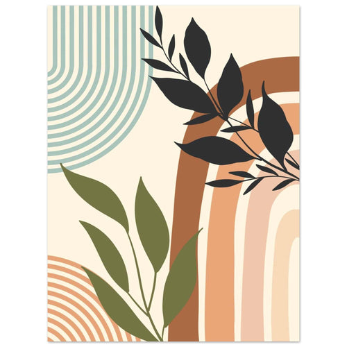 Artfulprints  Boho – Natural tones   poster 30x40 cm - vtwonen shop