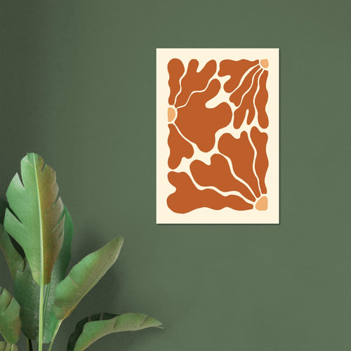 Artfulprints  Boho - Ibiza flowers II   poster 30x40 cm