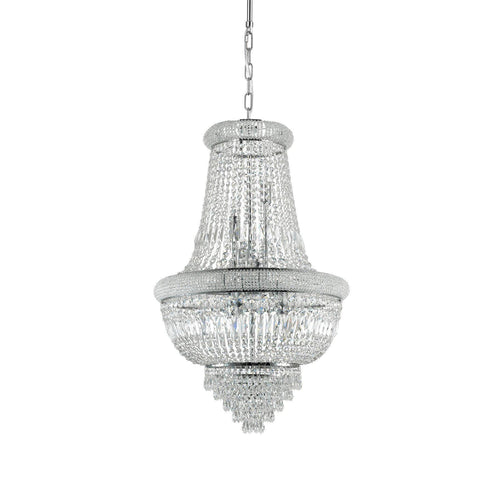 Ideal Lux Dubai - Light Hanglamp Chroom, E14