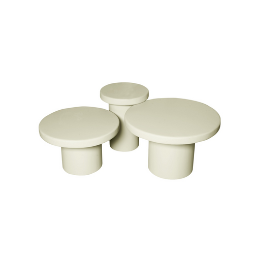 Starfurn  salontafel Maya - beige - 70x70x45cm - vtwonen shop