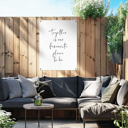 Reinders tuinposter Samen - 80x60cm