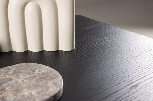 Rebellenclub Salontafel Chelva - 120 x 60 cm - Zwart