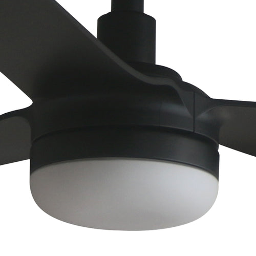 Faro Punt Punt 132cm LED plafondventilator matzwart CCT