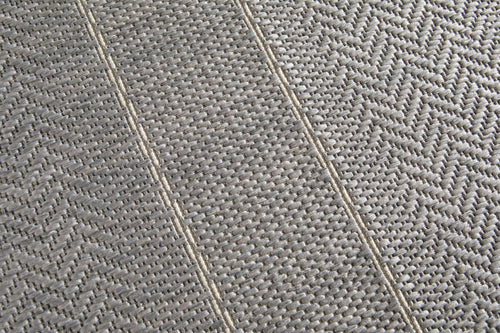 AFK Living vloerkleed Calm - voor binnen en buiten - grijs - 160 x 230 cm