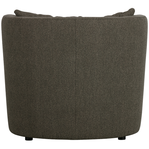 vtwonen fauteuil Explore - Bouclé - Bruin - 81x96x92 - vtwonen shop
