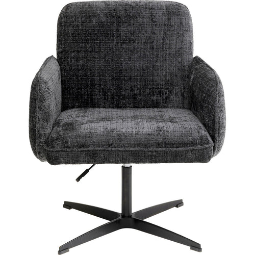 Kare Design Draaistoel met armleuningen Tabea grijs