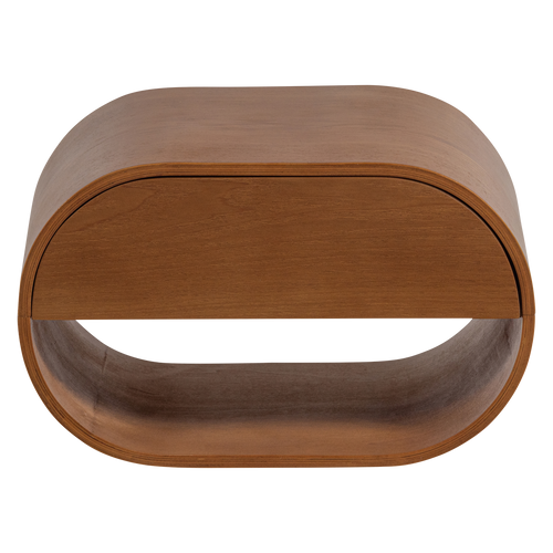 WOOOD nachtkastje hangend Momo - Hout - Bruin - 24x36x28