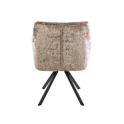 Giga Meubel Eetkamerstoel Alura - Zand - Draaibaar - Set van 2 - vtwonen shop