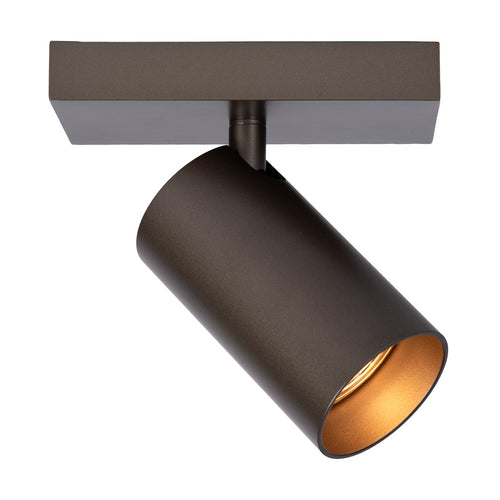 Atmooz plafondlamp Era 1 - brons - 15 x 10 x H 12 cm - GU10