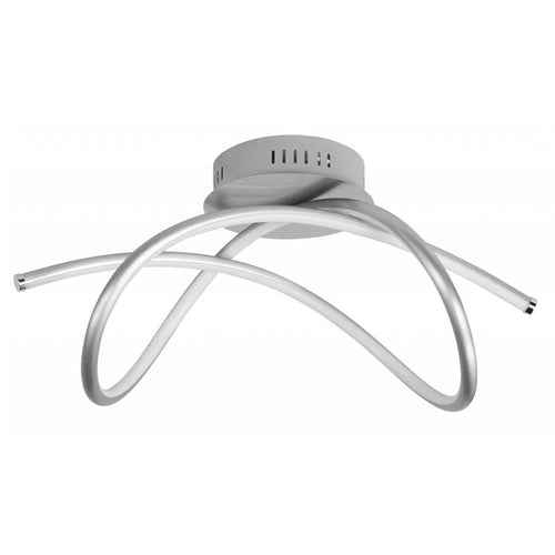 Highlight plafondlamp Plaza - 1 lichts - 53  x 26   cm - mat chroom - vtwonen shop