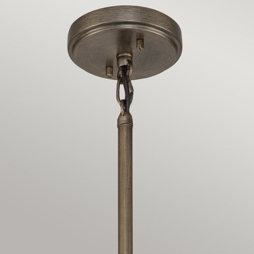 Elstead Kichler Ashland Hanglamp voor buiten, gebronsd brons, IP44
