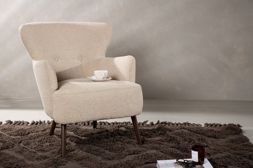 BRAM Fauteuil Lence - Beige - vtwonen shop