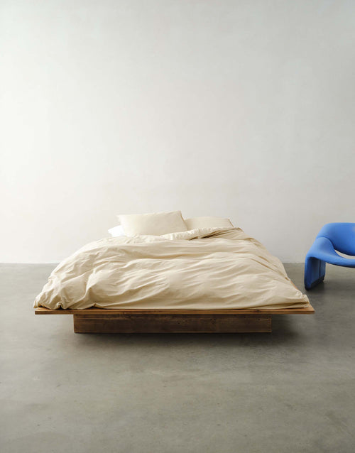 Marc O'Polo Senja dekbedovertrek - Lits-Jumeaux - 240x200/220 cm - Dark Sand