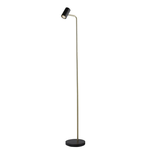 Highlight vloerlamp Burgos - 1 lichts - 20  x 134   cm - zwart goud - vtwonen shop