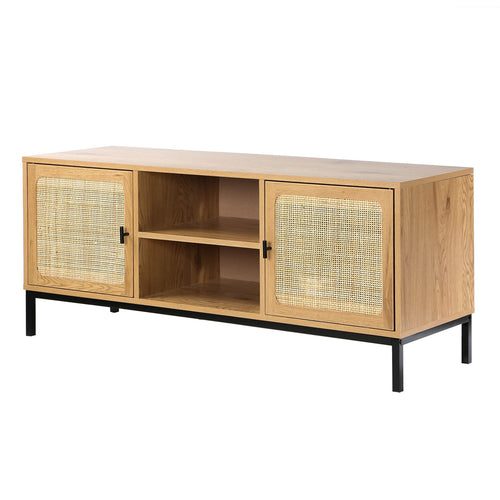 Calicosy - JAYA TV-meubel Woonkamer - Licht hout - 39x120x51 cm